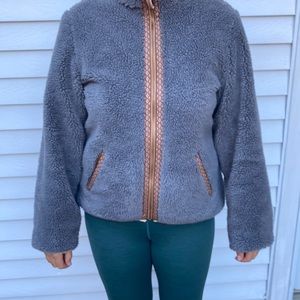 Faherty fleece lined sherpa jacket